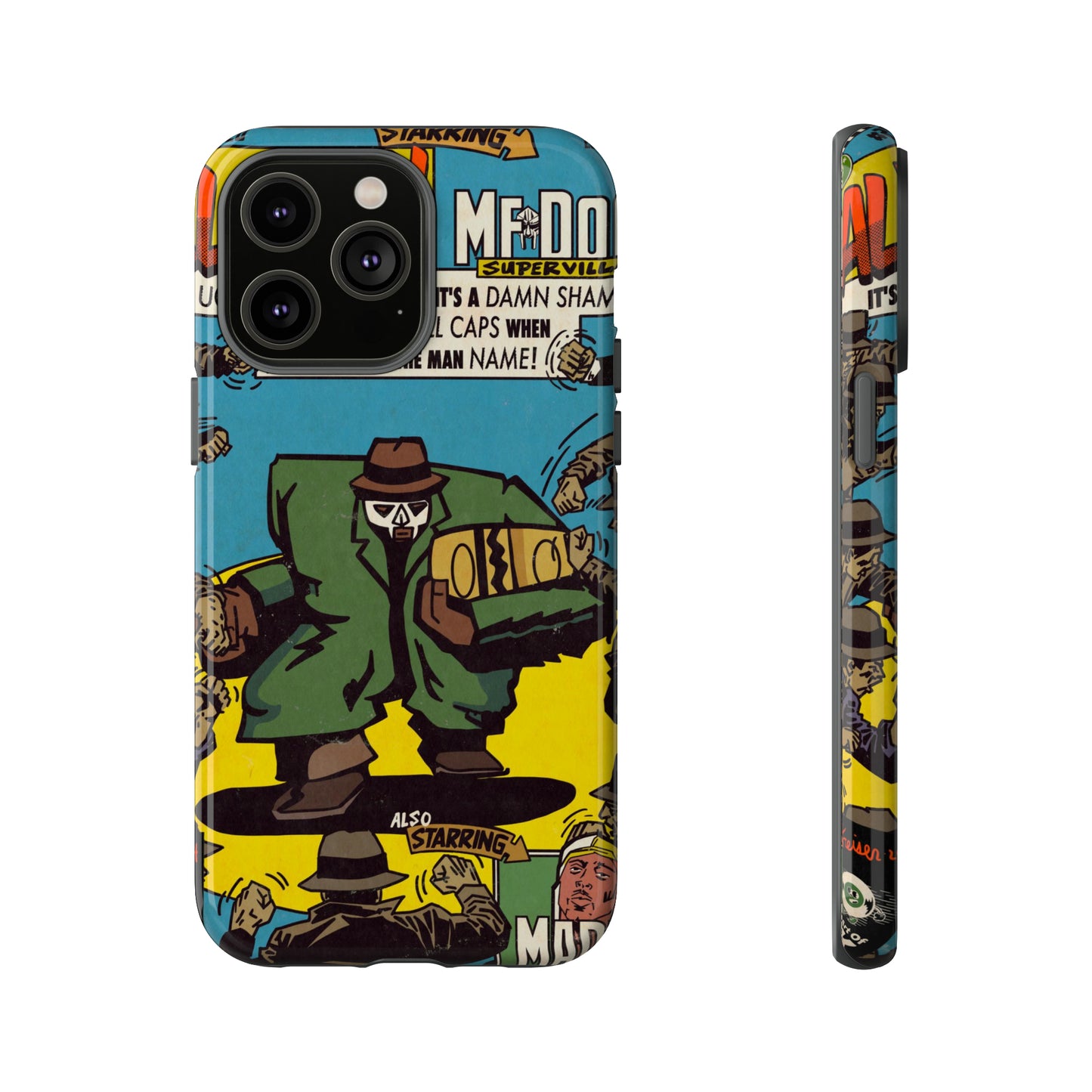 MF DOOM - All Caps - Tough Phone Cases