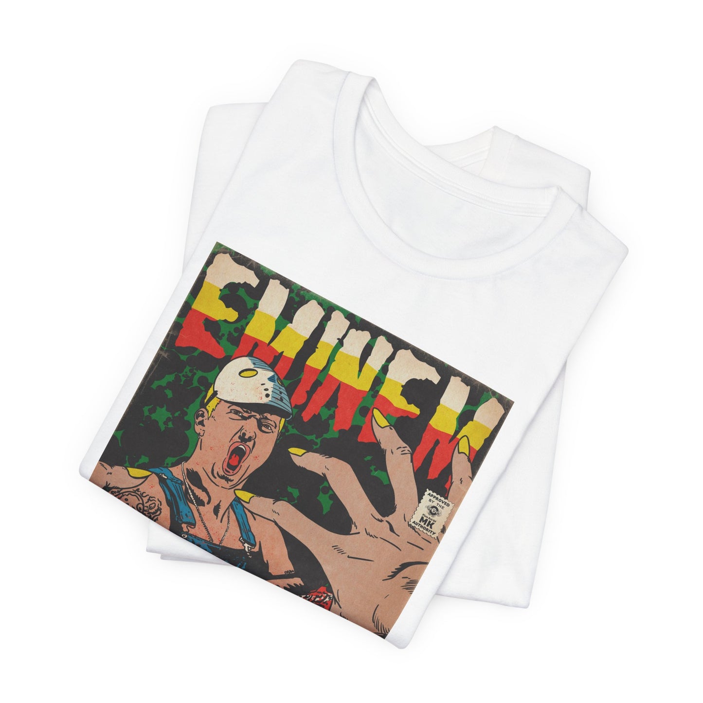 Eminem - Comic Book Art -  Unisex Jersey Short Sleeve Tee