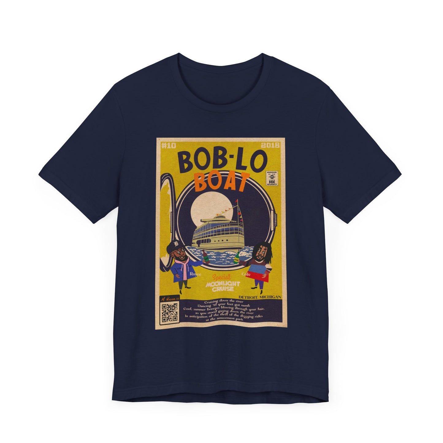 Royce & Cole - Boblo Boat - Unisex Jersey Short Sleeve Tee