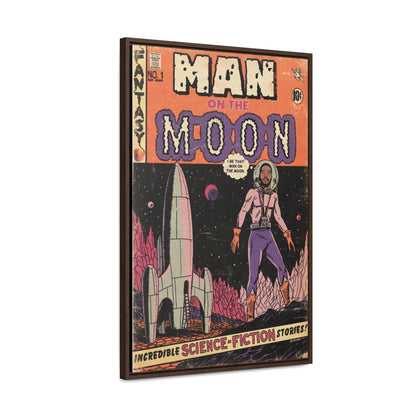 Kid Cudi - Man on the Moon - Gallery Canvas Wraps, Vertical Frame