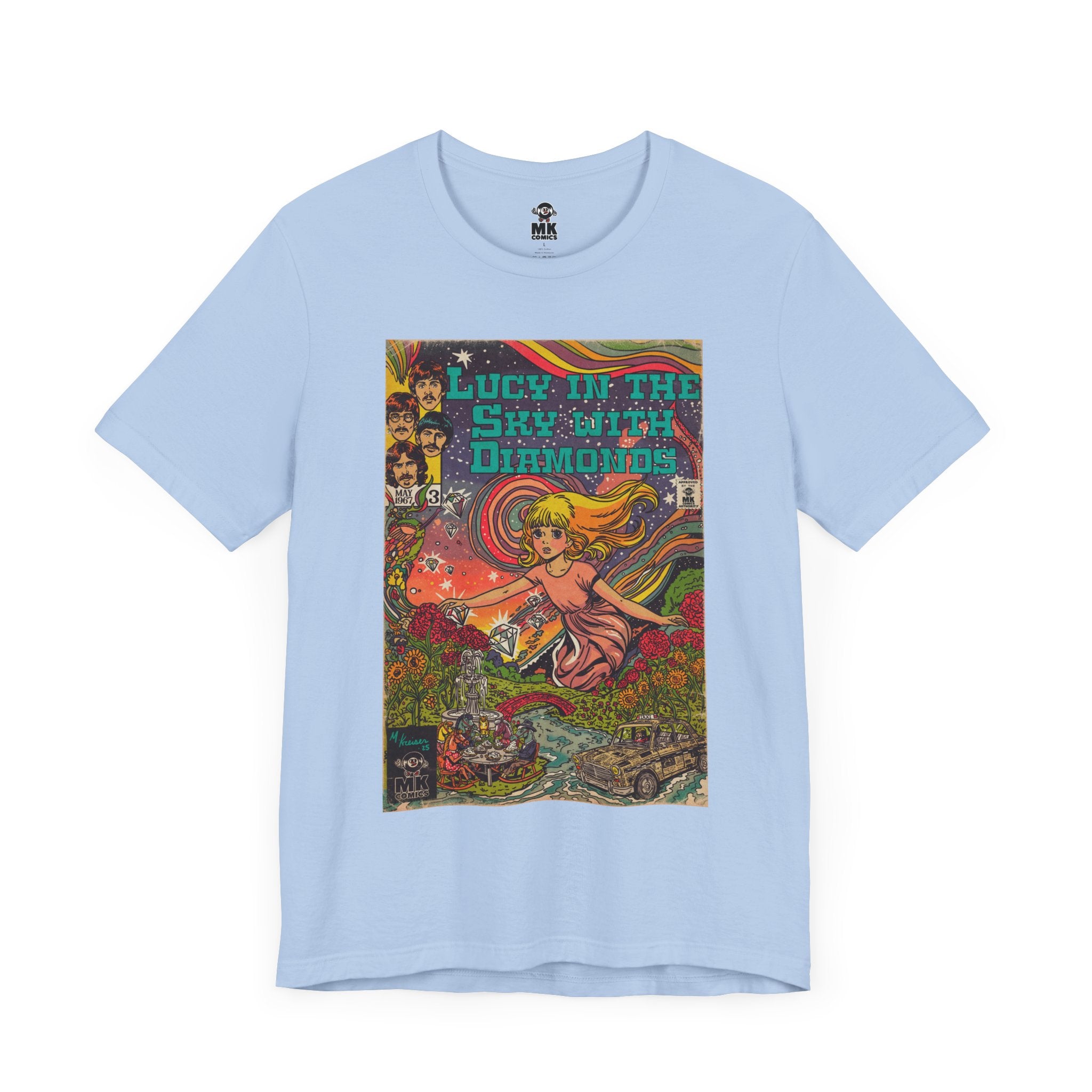 Lucy in the Sky with Diamonds - Unisex Jersey Short Sleeve Tee