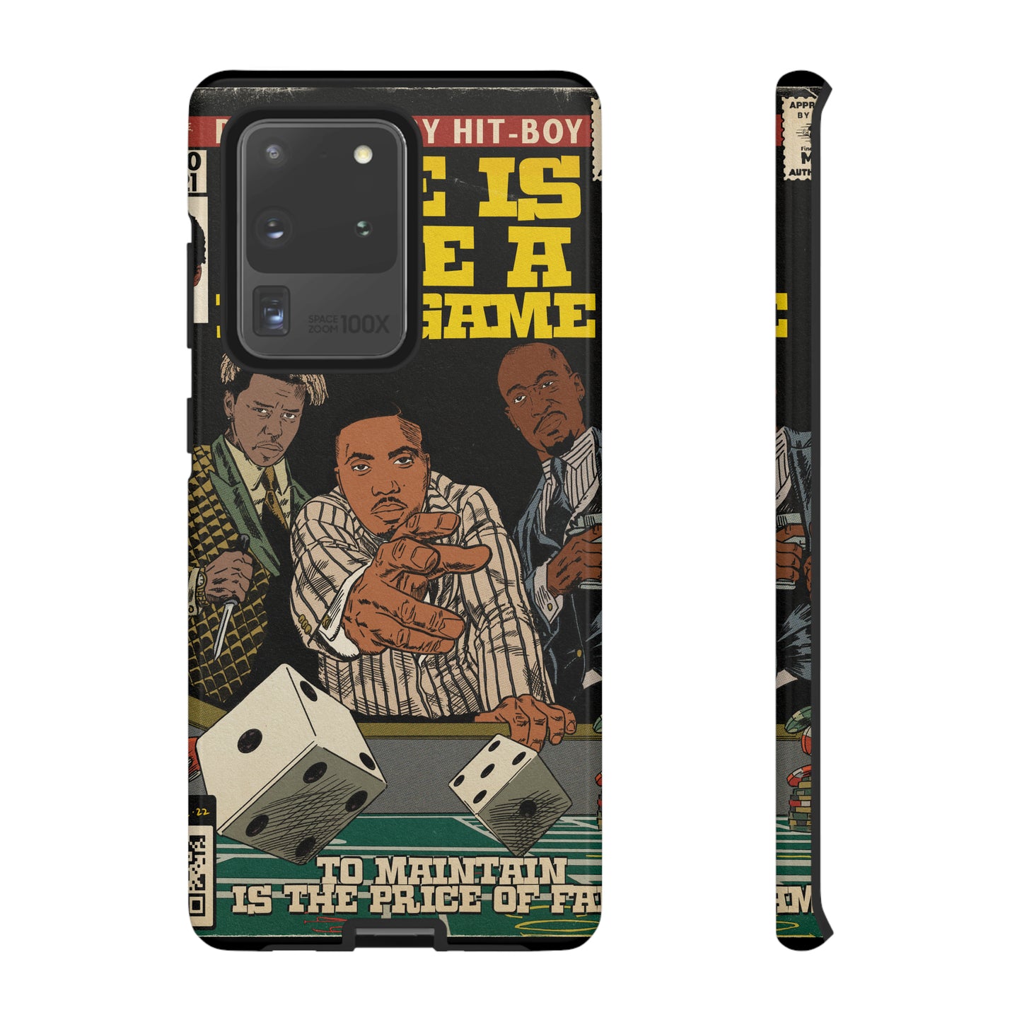 Nas, Cordae, & Freddie, Life Is Like A Dice Game - Tough Phone Cases