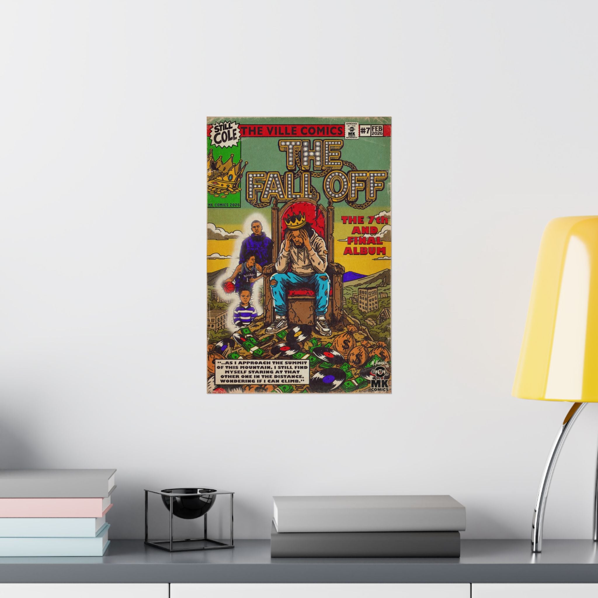 The Fall Off - Matte Vertical Posters