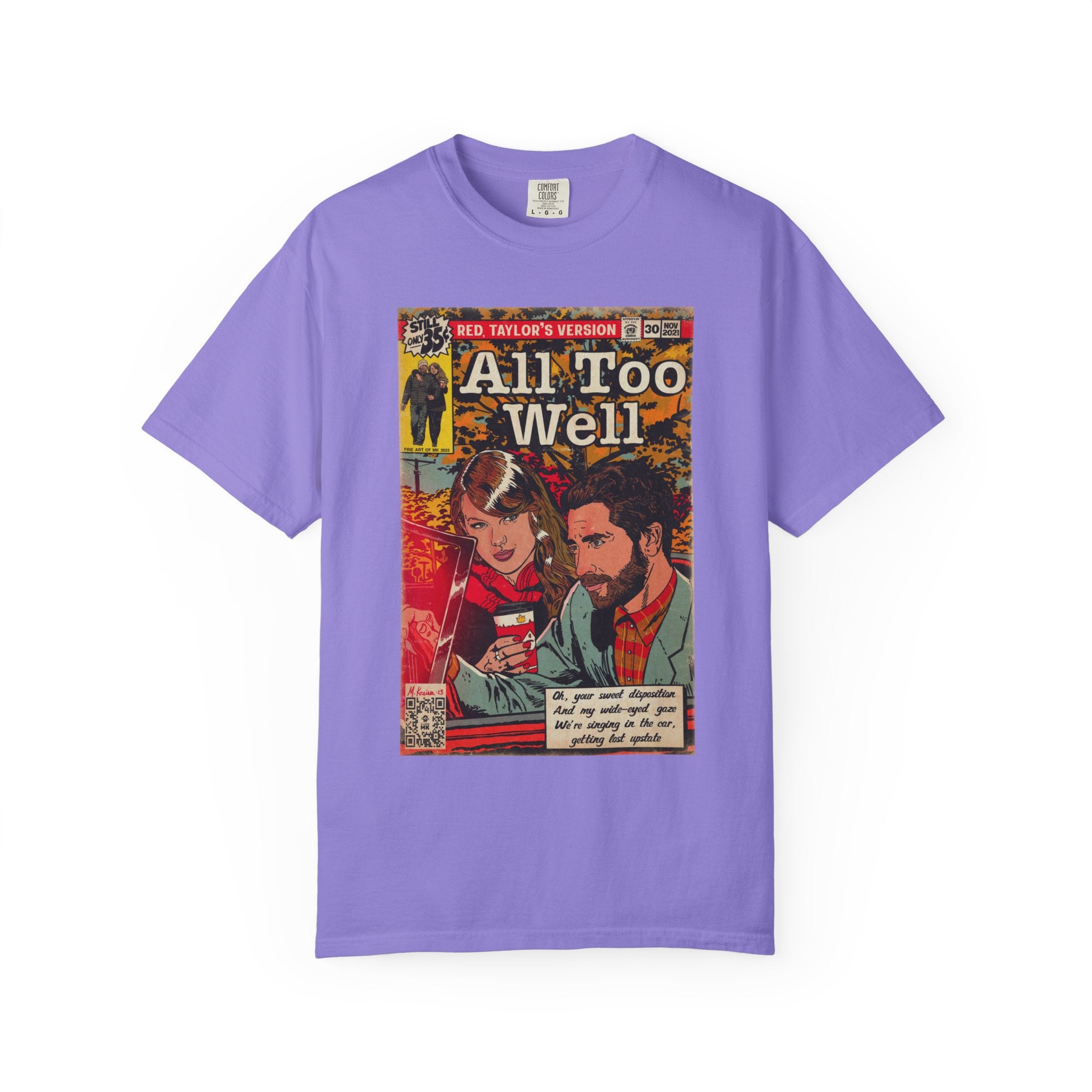 All Too Well - Unisex Comfort Colors T-shirt