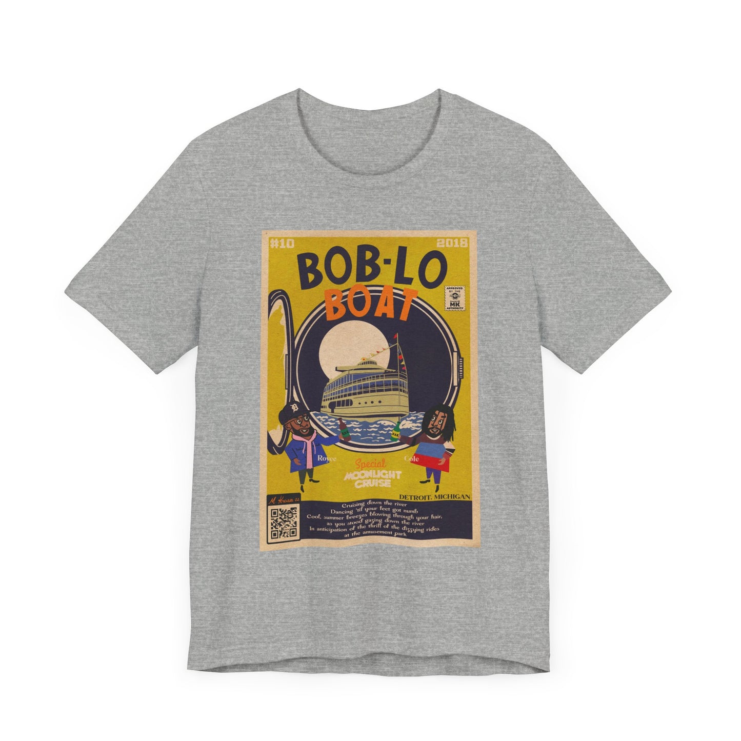 Royce & Cole - Boblo Boat - Unisex Jersey Short Sleeve Tee