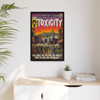 Toxicity - Matte Canvas, Framed (Multi-color)