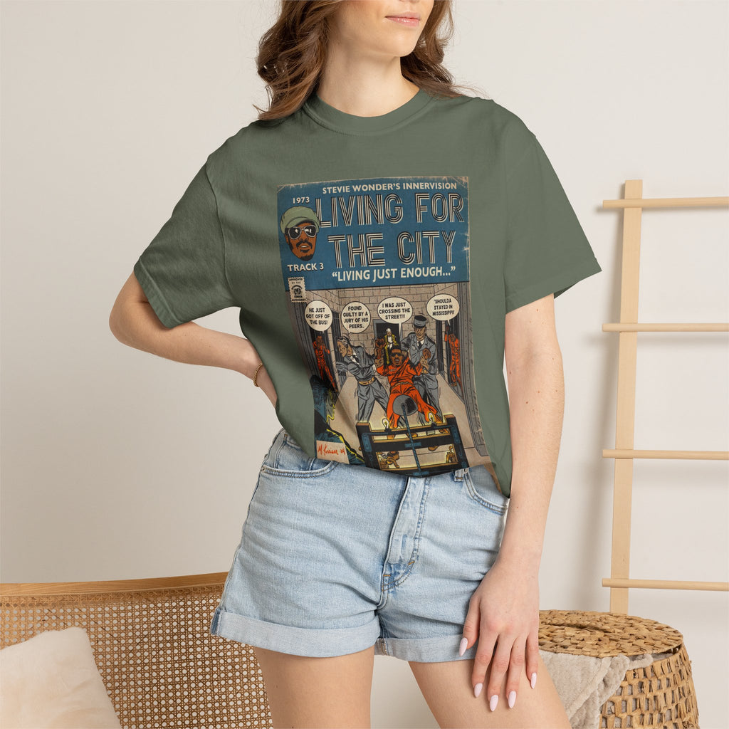 Living For The City - Unisex Comfort Colors T-shirt