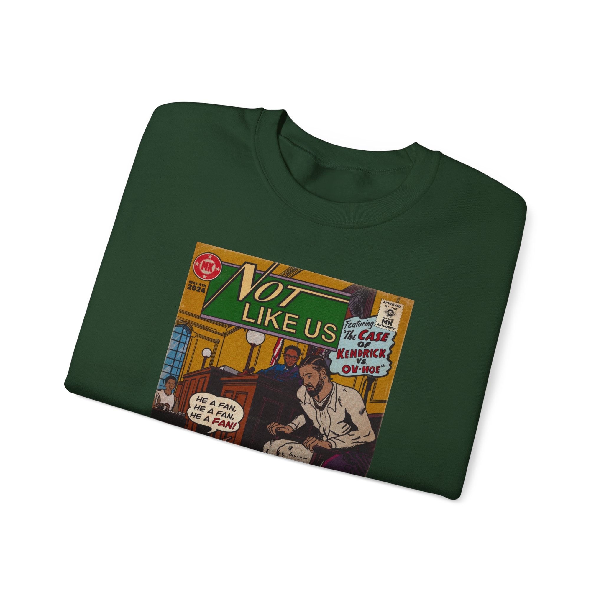 Not Like Us - Unisex Heavy Blend™ Crewneck Sweatshirt