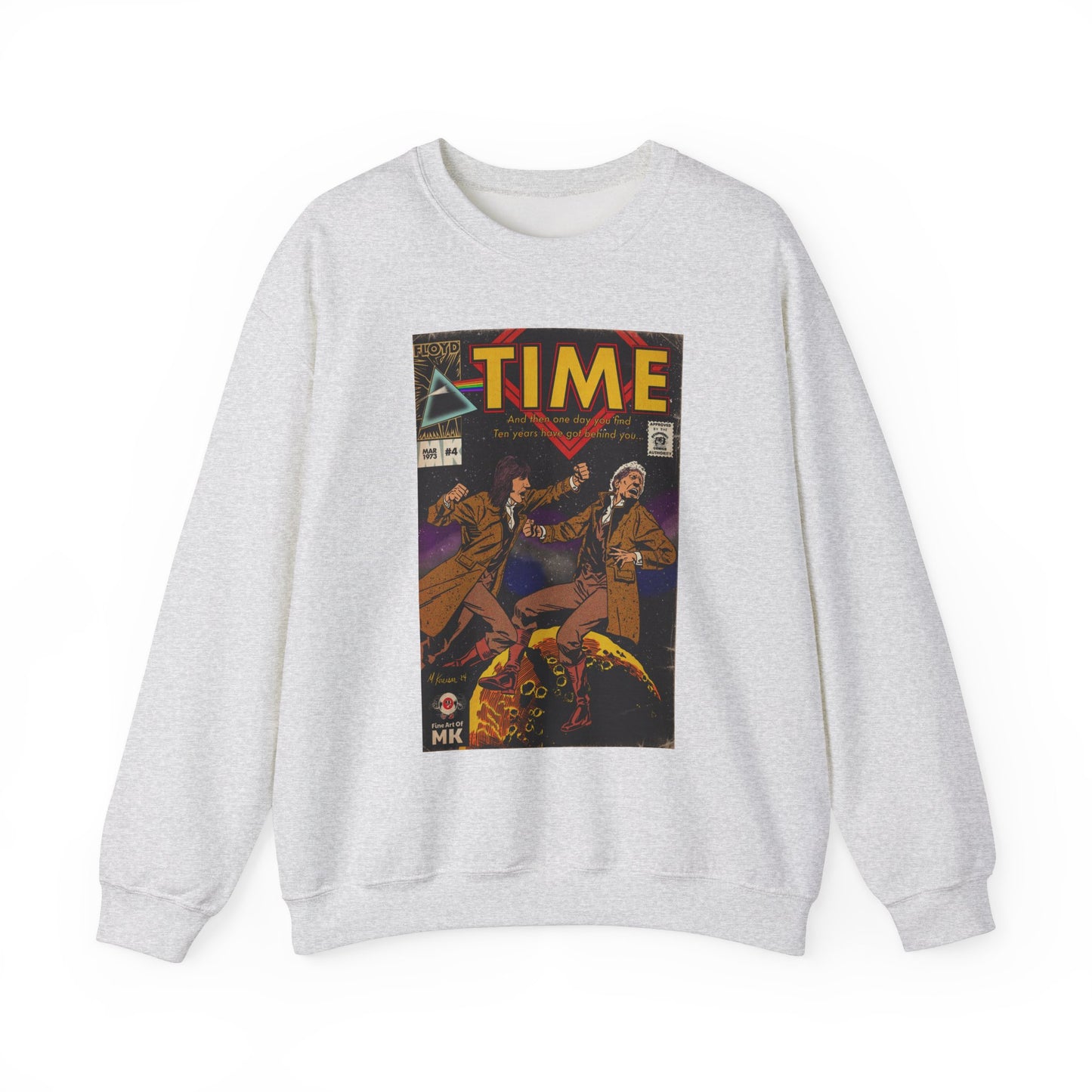 Pink Floyd- Time - Unisex Heavy Blend™ Crewneck Sweatshirt