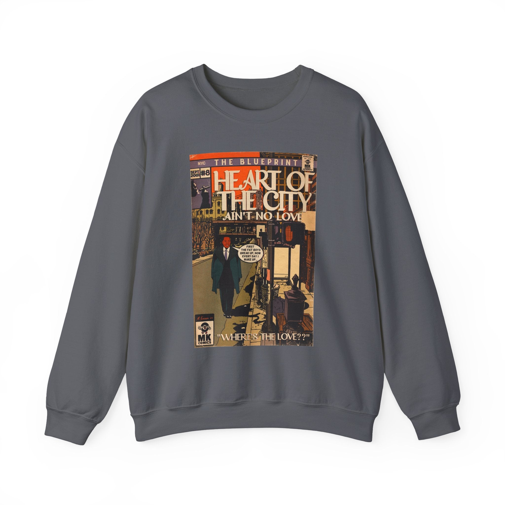 Heart of the City - Unisex Heavy Blend™ Crewneck Sweatshirt
