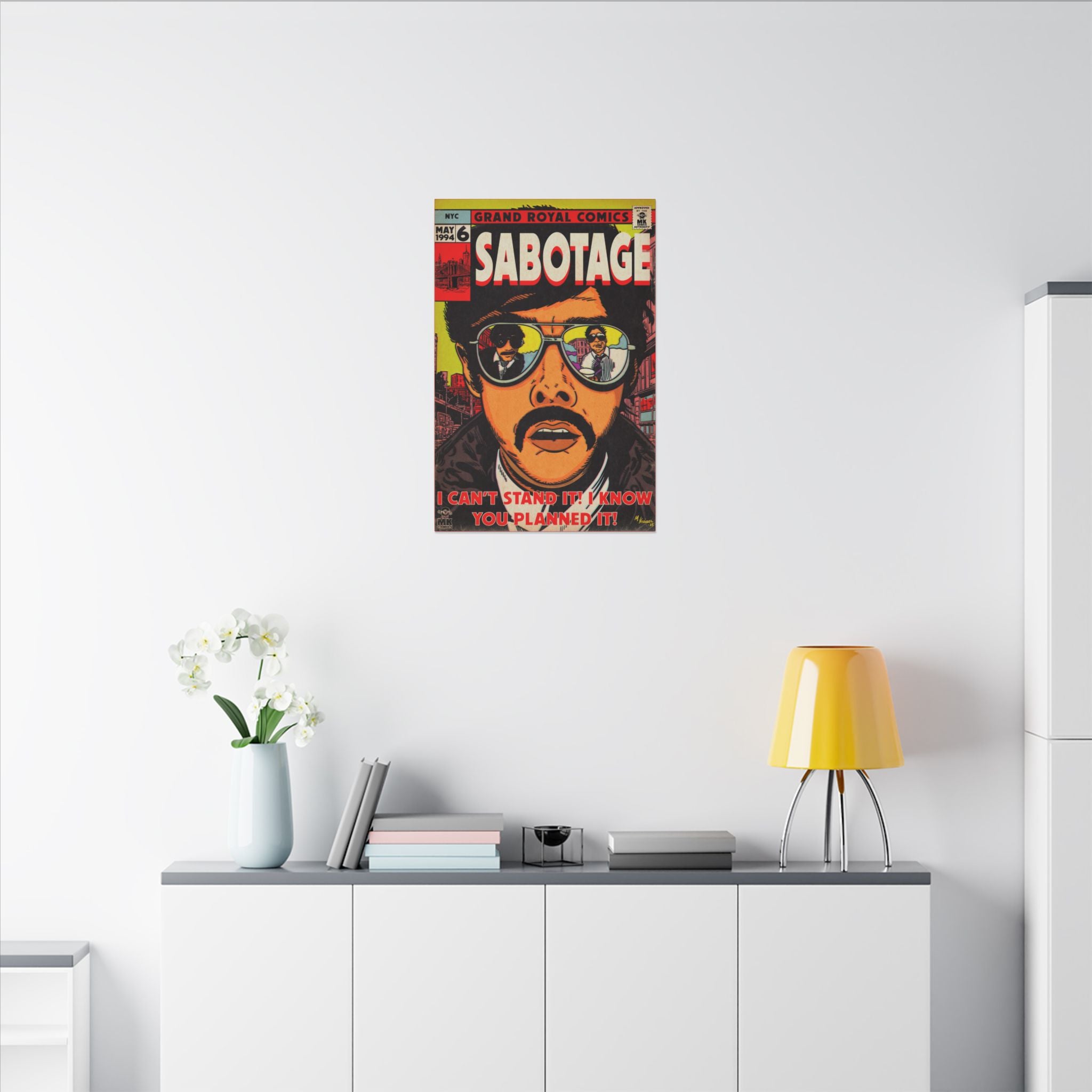 Sabotage - Matte Canvas, Stretched, 0.75" (Multi-Size)