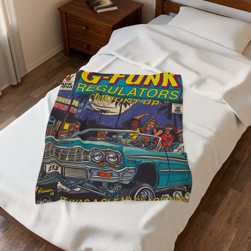 Regulate - Velveteen Plush Blanket