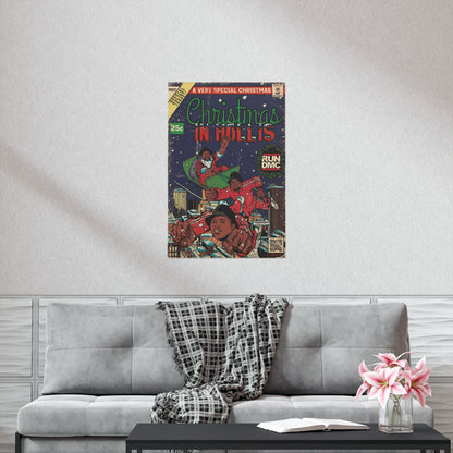 RUN DMC - Christmas In Hollis- Vertical Matte Poster
