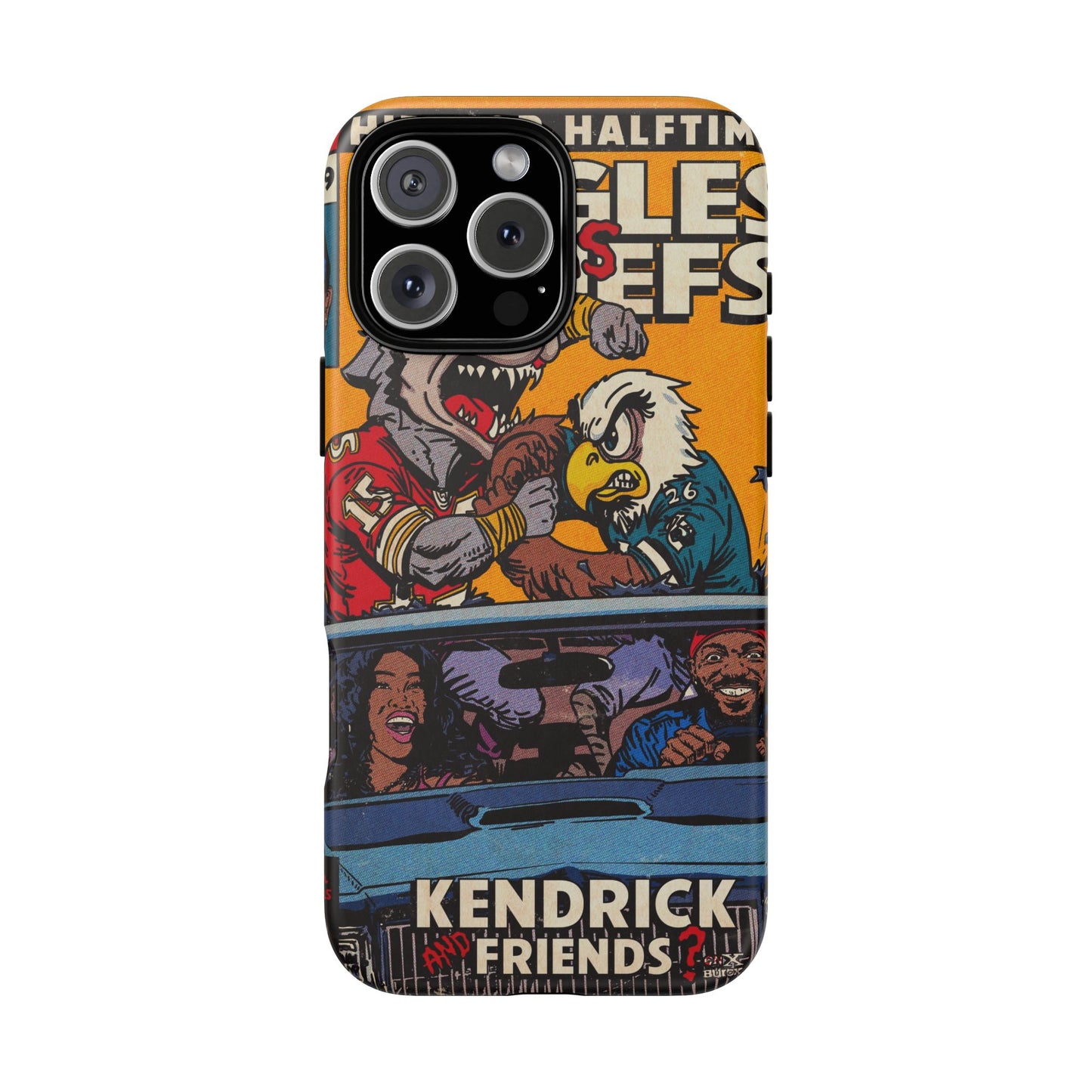Kendrick & SZA - 2025 Halftime - Eagles vs Chiefs - Tough Phone Cases