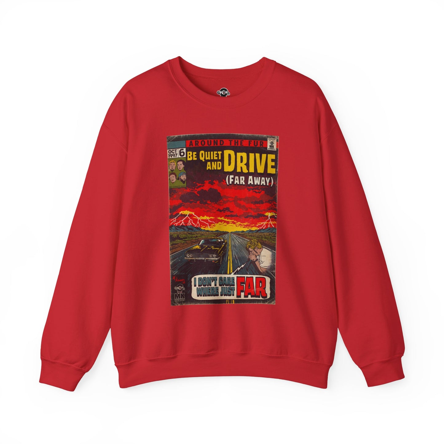 Be Quiet and Drive - Unisex Heavy Blend™ Crewneck Sweatshirt