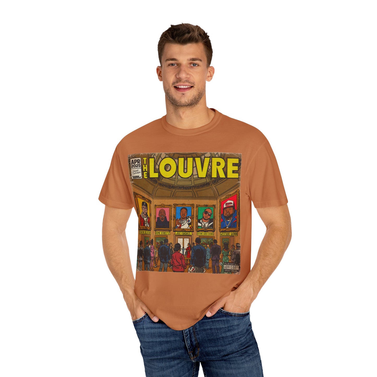 The Louvre - Statik Selektah & MK Collab - Unisex Comfort Colors T-shirt