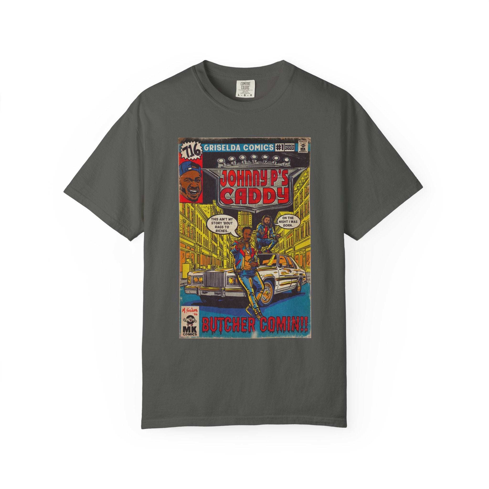 Johnny P's Caddy - Unisex Comfort Colors T-shirt