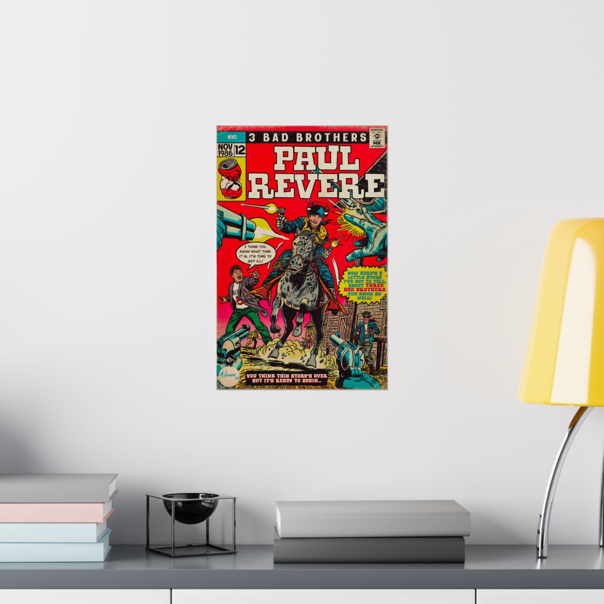 Paul Revere - Matte Vertical Posters