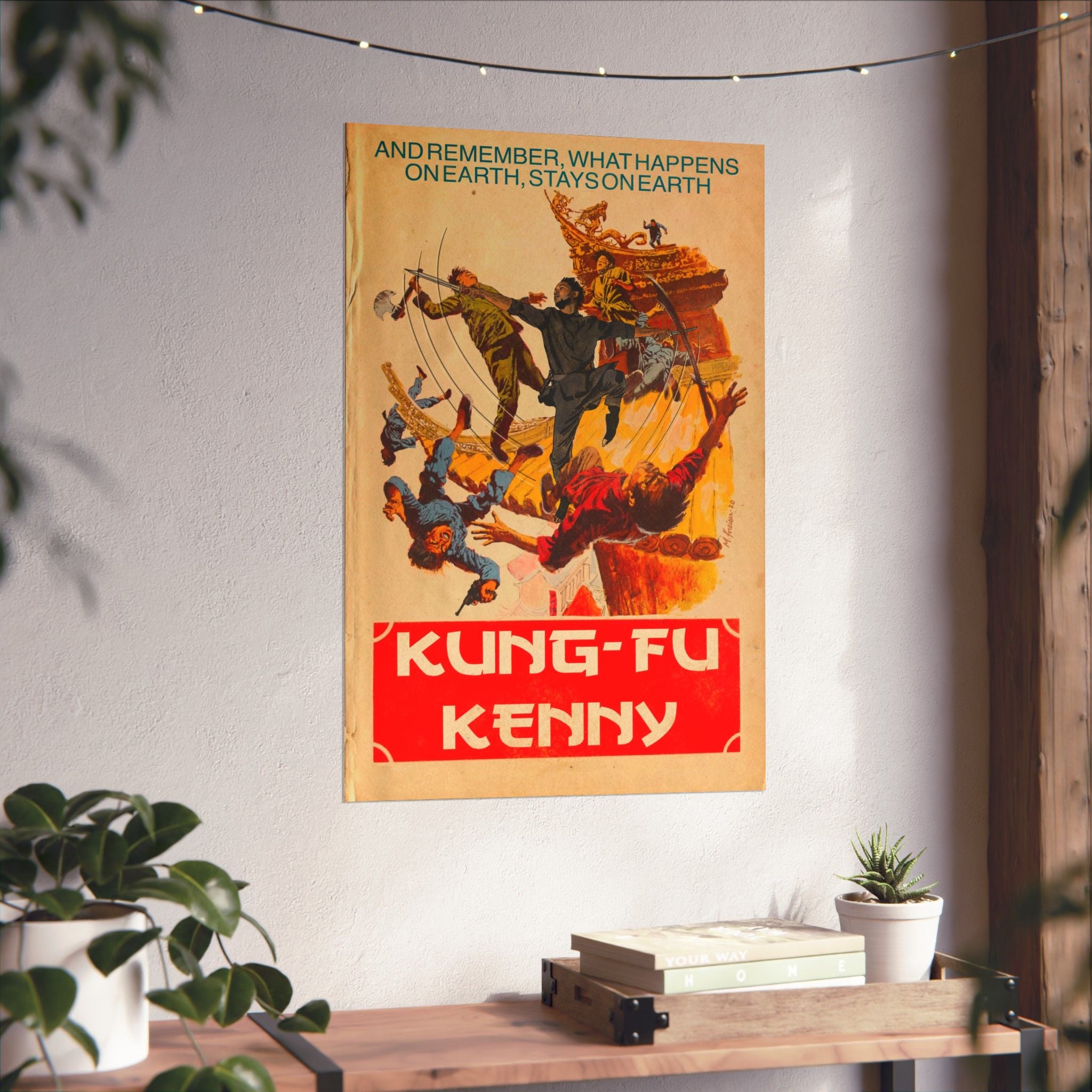Kung Fu Kenny - Vertical Matte Posters