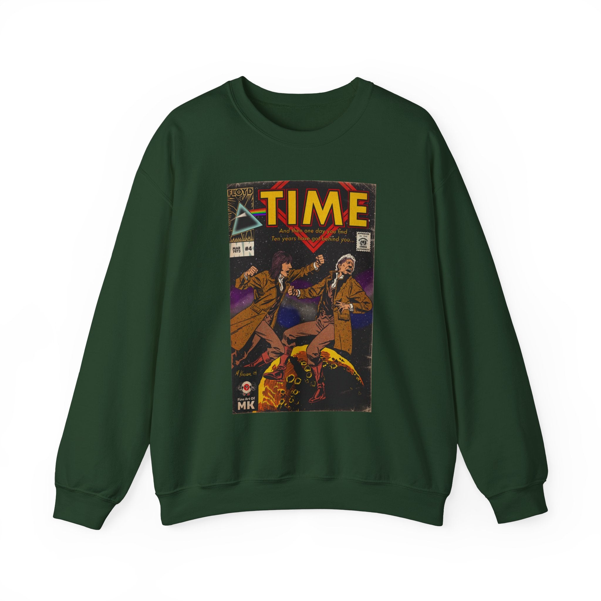 Time - Unisex Heavy Blend™ Crewneck Sweatshirt