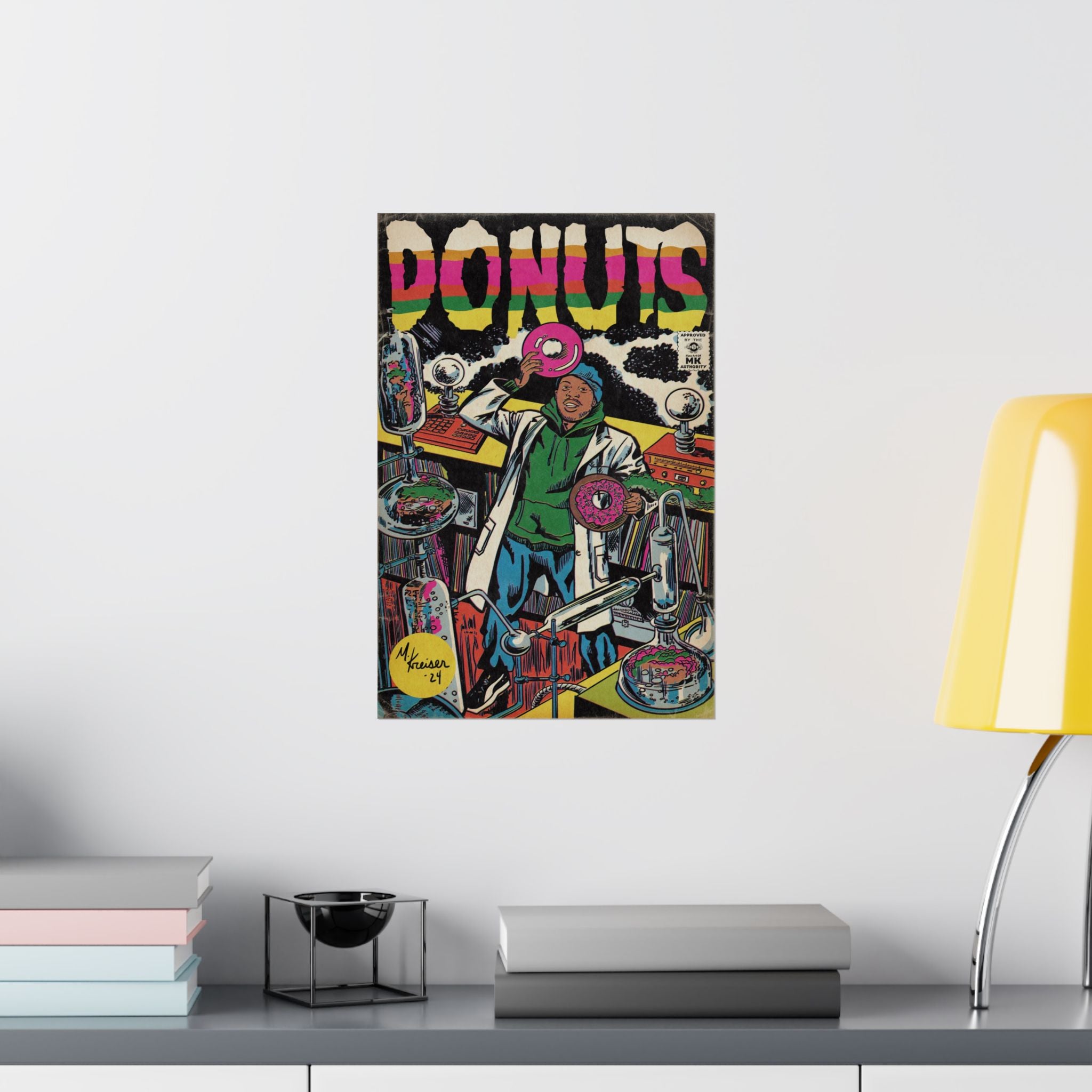 Donuts - Matte Vertical Poster
