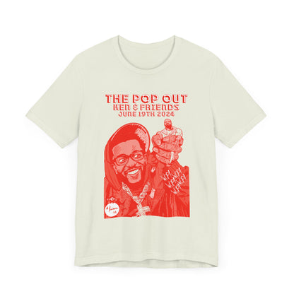 Pop out - RED VARIANT - Unisex Jersey Short Sleeve Tee