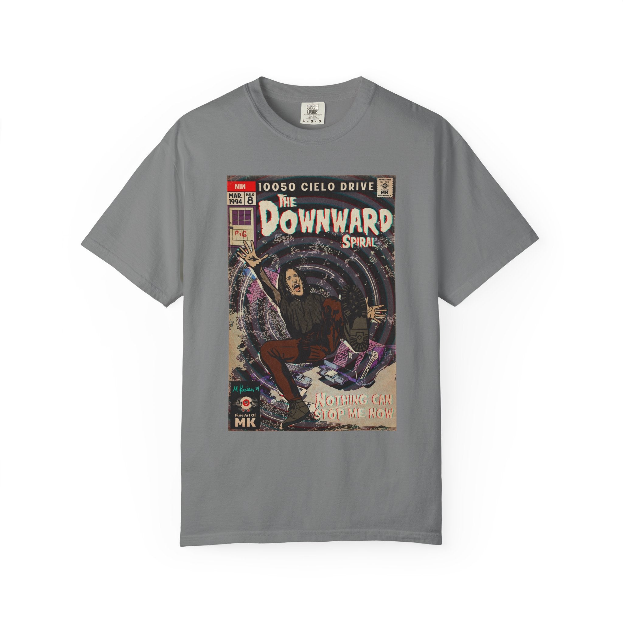 The Downward Spiral - Unisex Comfort Colors T-shirt