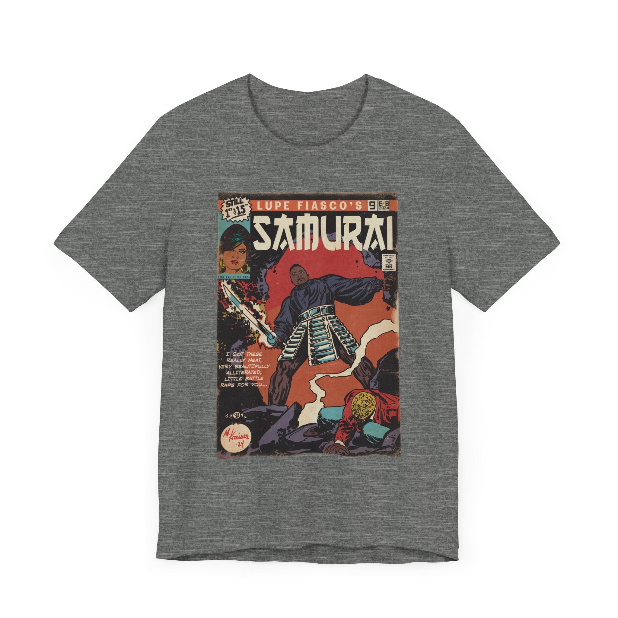 Samurai - Unisex Jersey Short Sleeve Tee