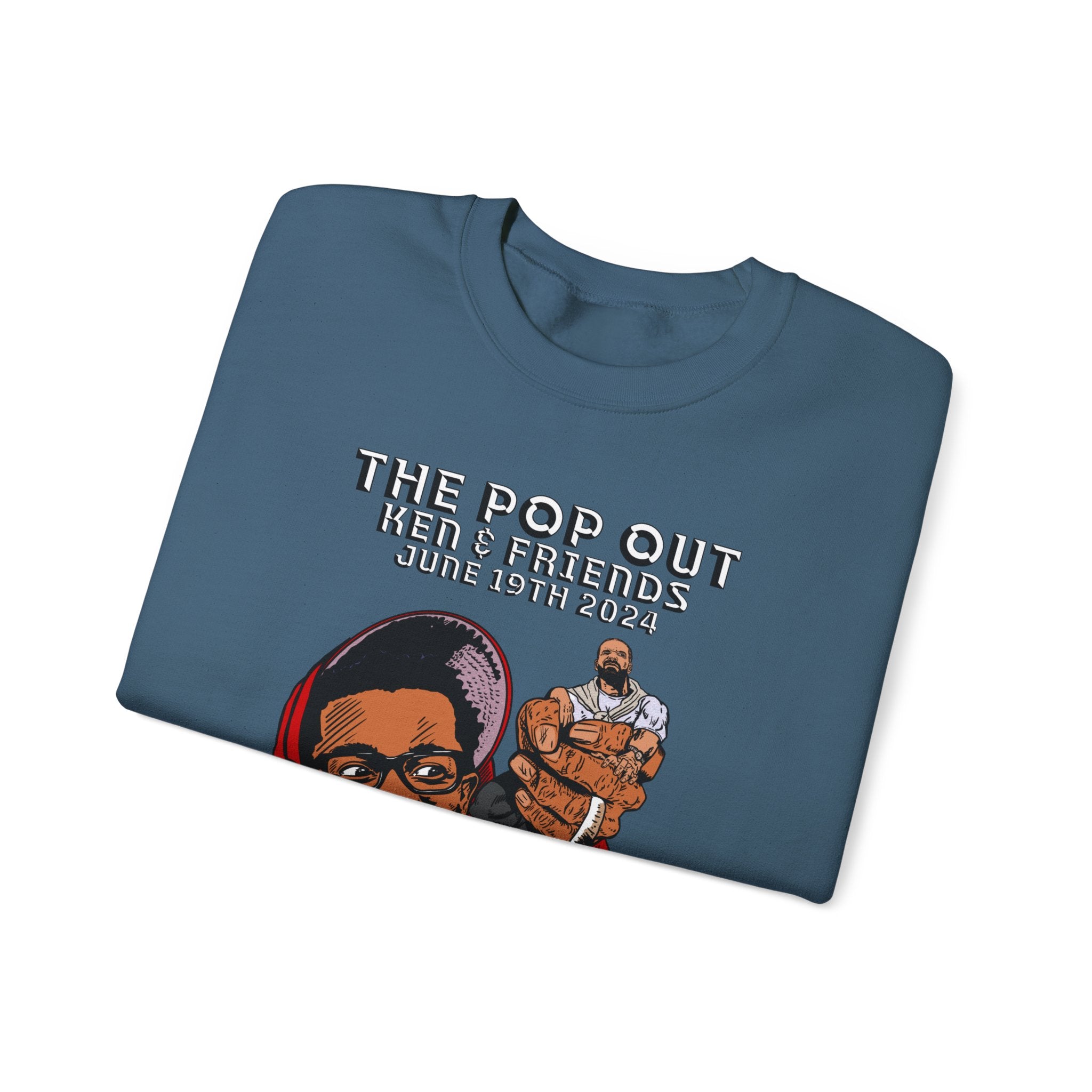 The Pop Out - Unisex Heavy Blend™ Crewneck Sweatshirt