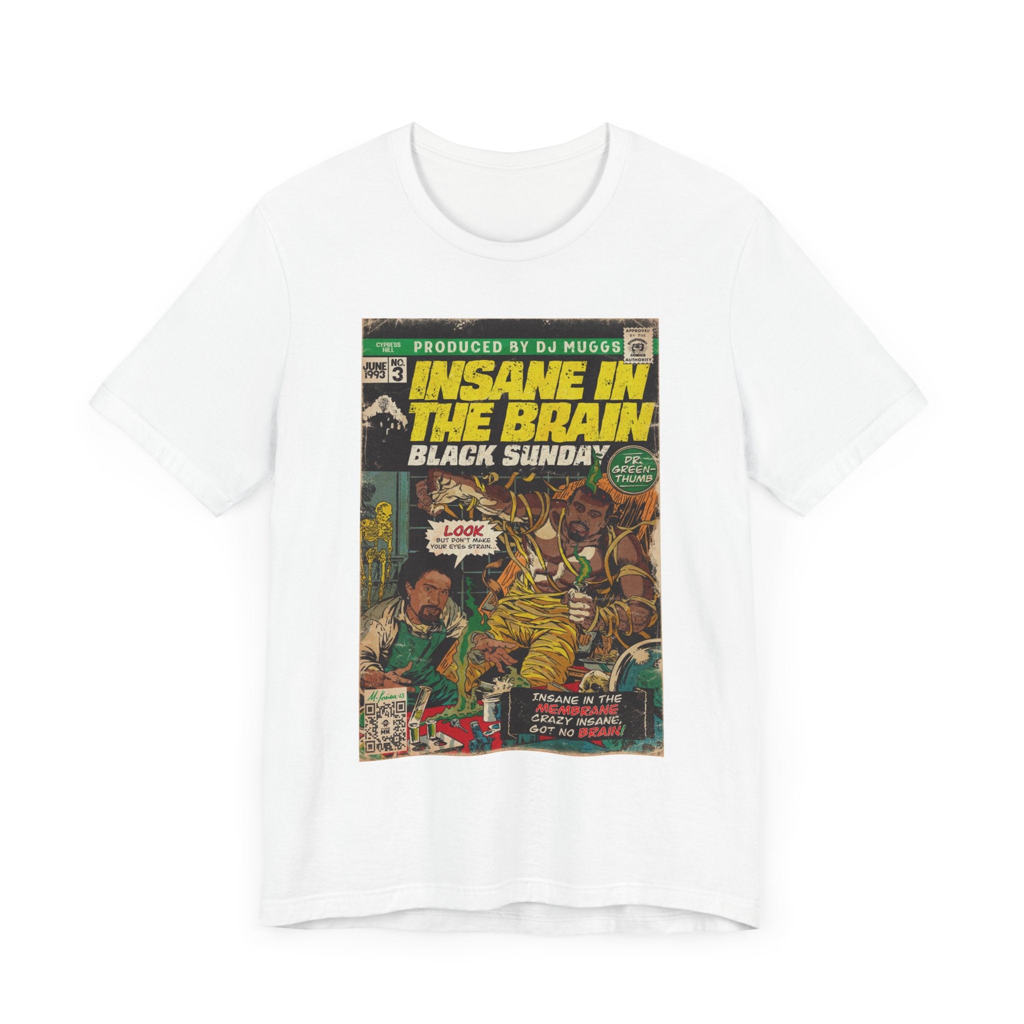 Insane In The Brain - Unisex Jersey Short Sleeve Tee