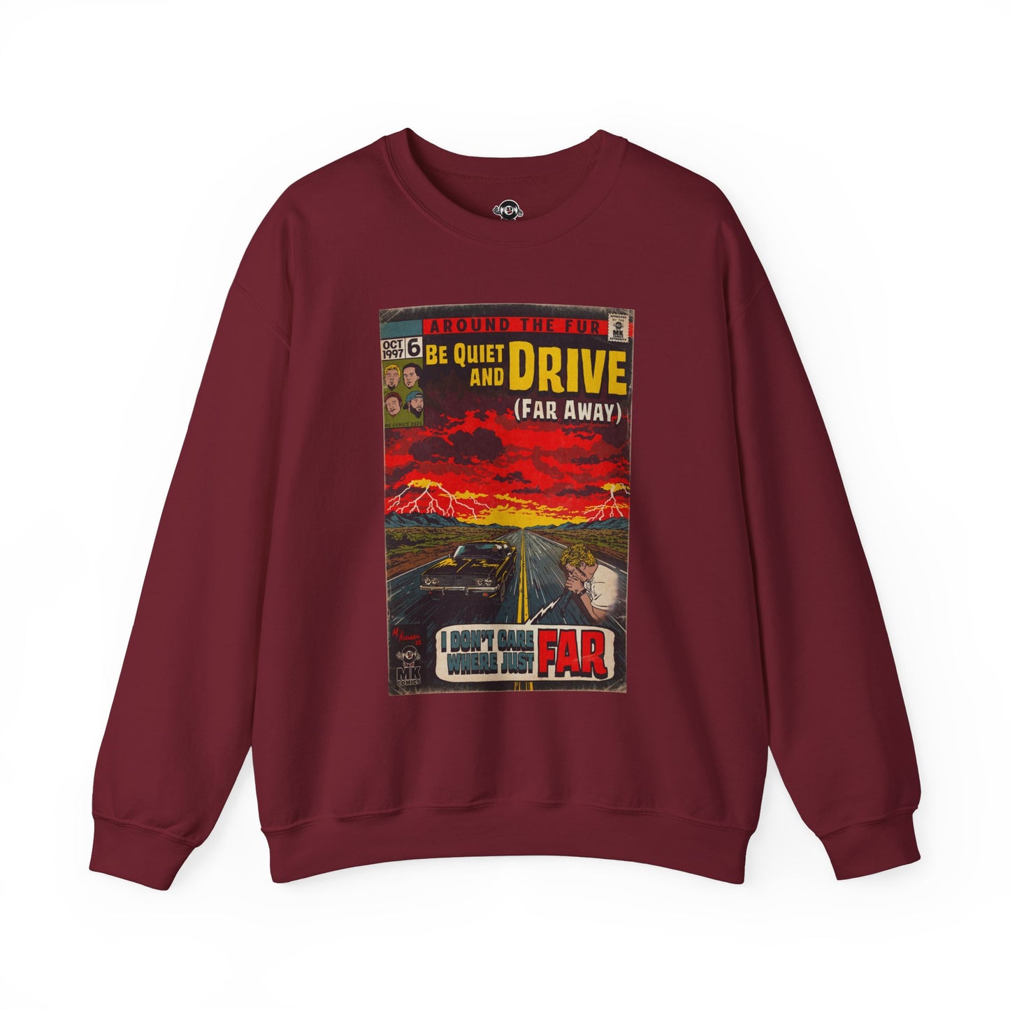 Be Quiet and Drive - Unisex Heavy Blend™ Crewneck Sweatshirt