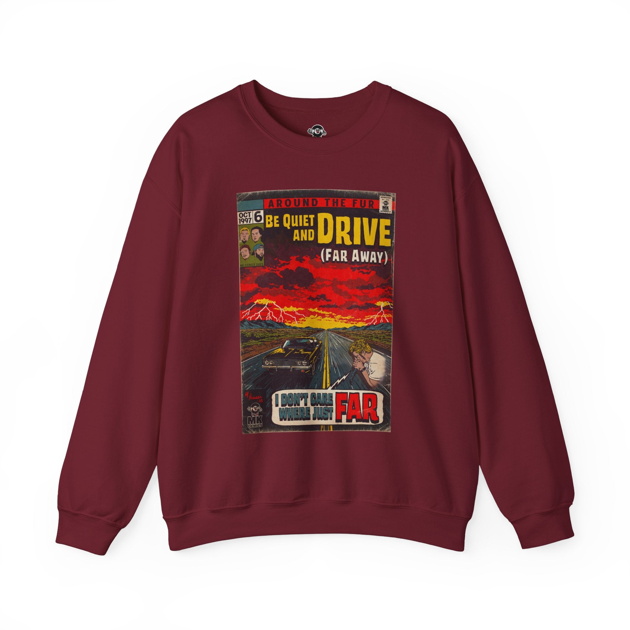 Be Quiet and Drive - Unisex Heavy Blend™ Crewneck Sweatshirt