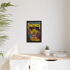 Alfredo 2 - Matte Canvas, Framed (Multi-color)