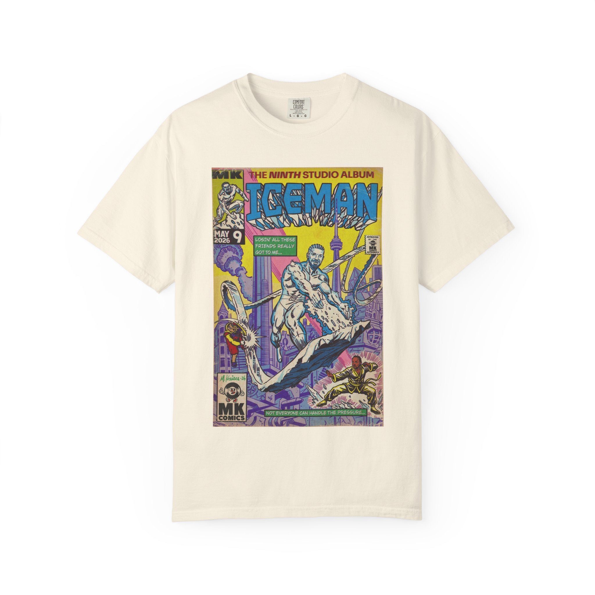Iceman - Unisex Comfort Colors T-shirt