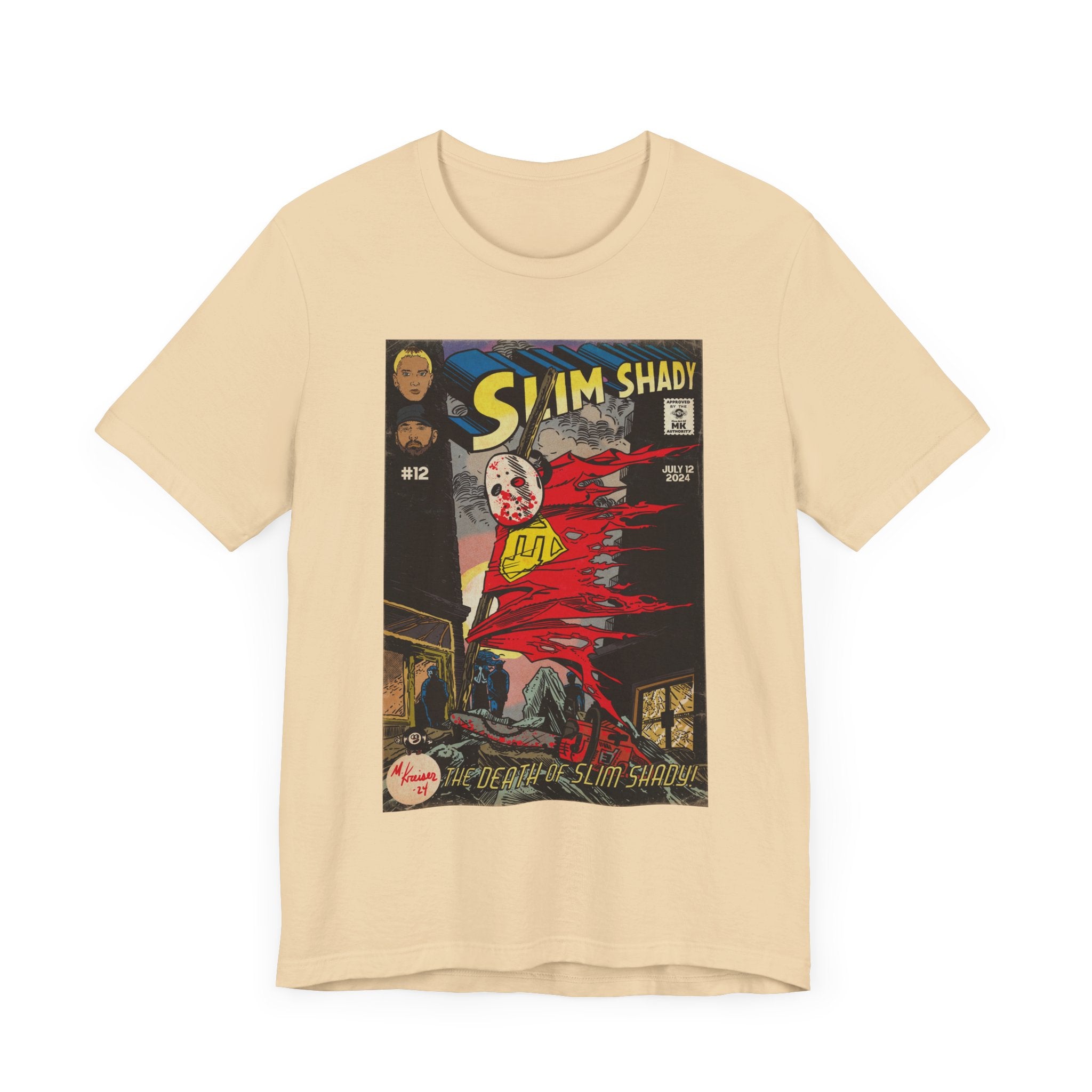 Death of Slim Shady - Unisex Jersey Short Sleeve Tee