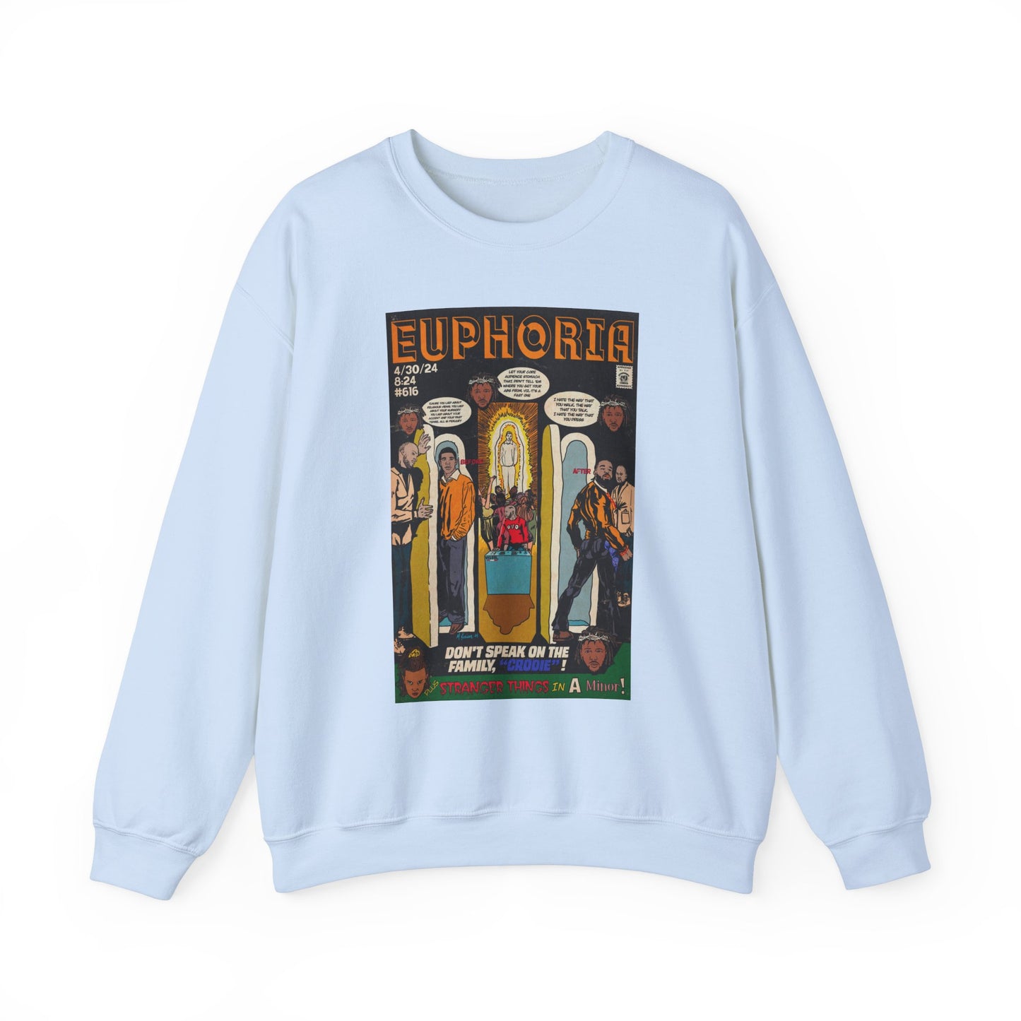 Kendrick Lamar - Euphoria - Unisex Heavy Blend™ Crewneck Sweatshirt