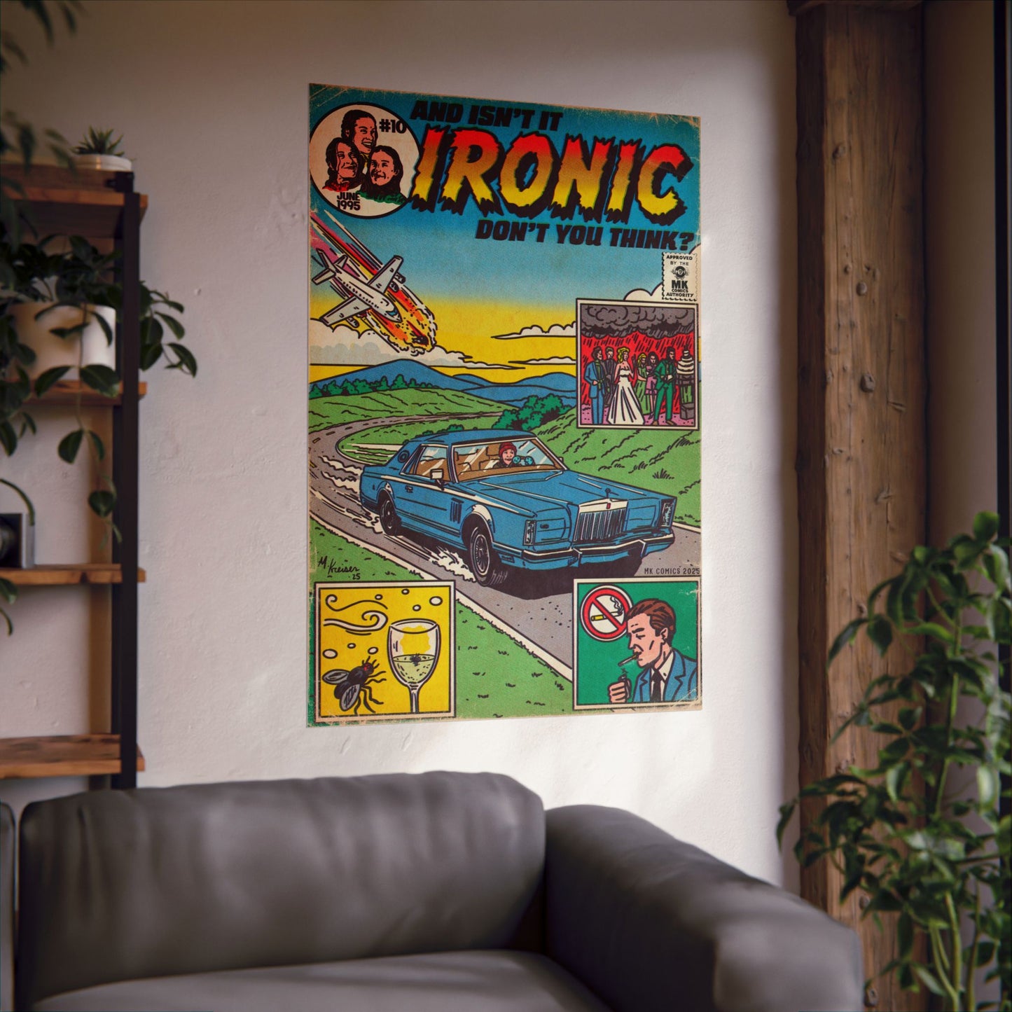 Ironic - Matte Vertical Posters