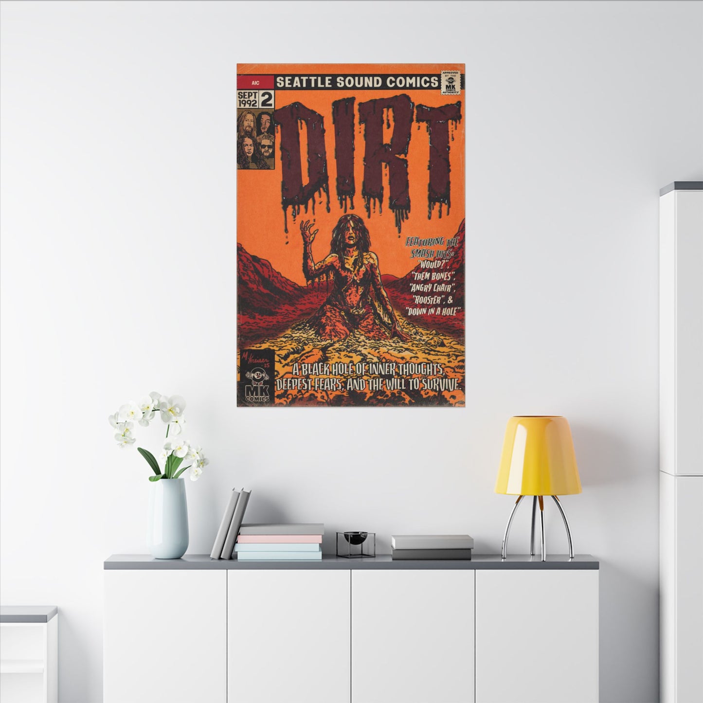 Dirt - Matte Canvas, Stretched, 0.75" (Multi-Size)
