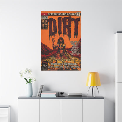 Dirt - Matte Canvas, Stretched, 0.75" (Multi-Size)