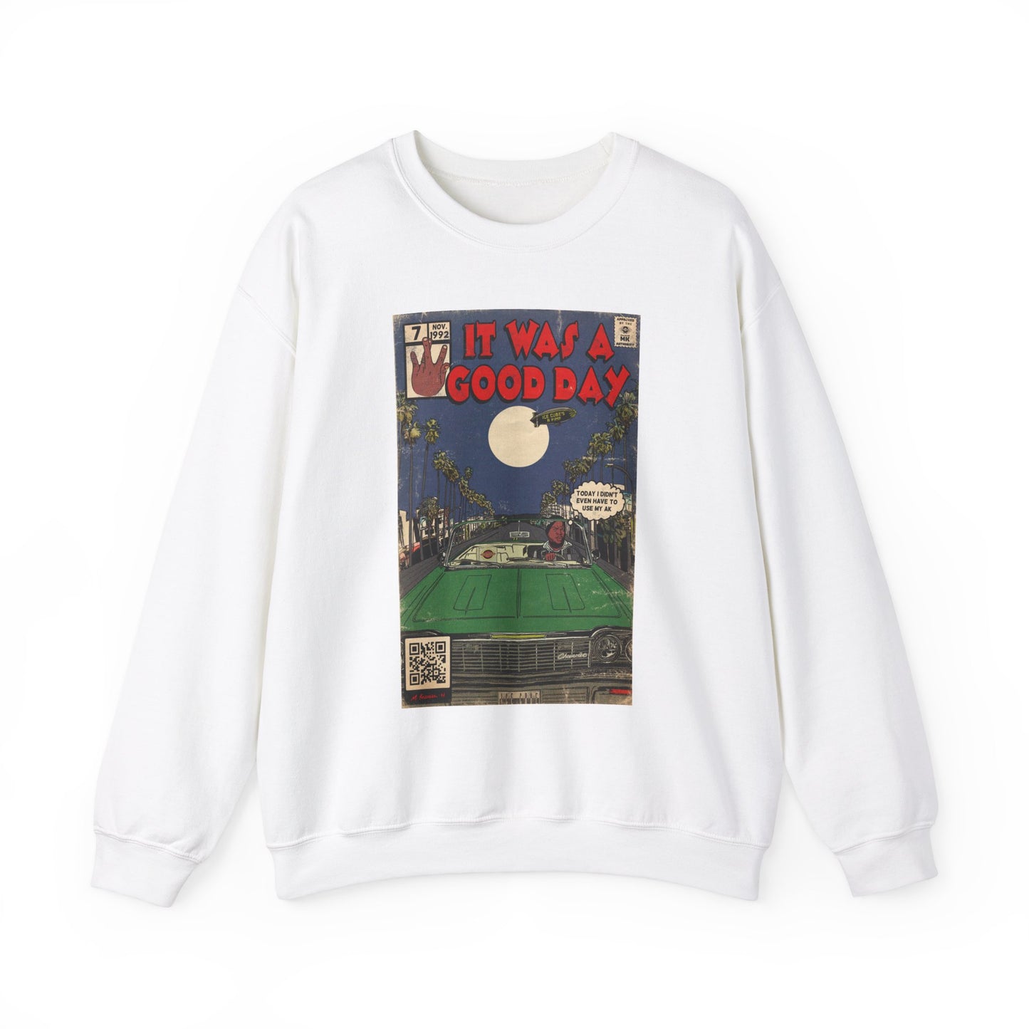 It Was a Good Day - Unisex Heavy Blend™ Crewneck Sweatshirt