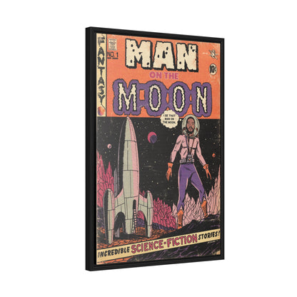 Kid Cudi - Man on the Moon - Gallery Canvas Wraps, Vertical Frame