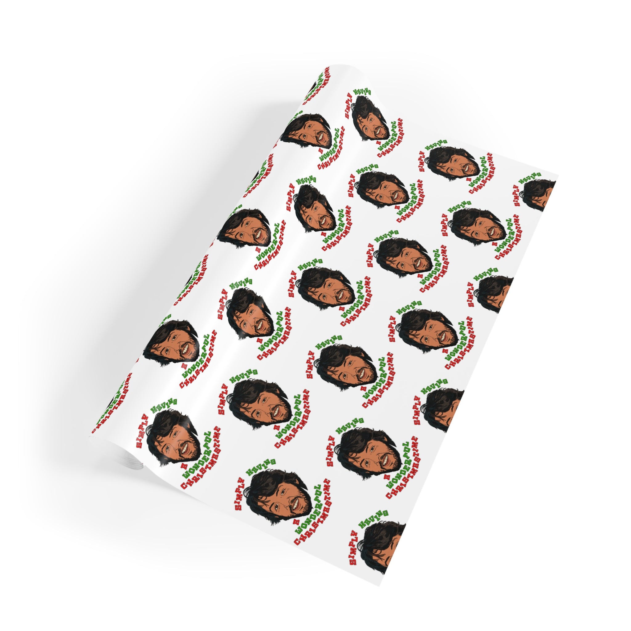 Wonderful Christmastime- Christmas- Gift Wrapping Paper Rolls, 1pc