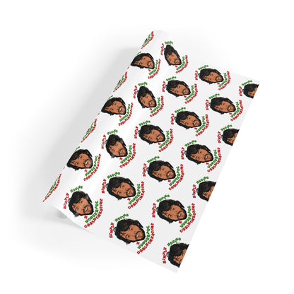Wonderful Christmastime- Christmas- Gift Wrapping Paper Rolls, 1pc