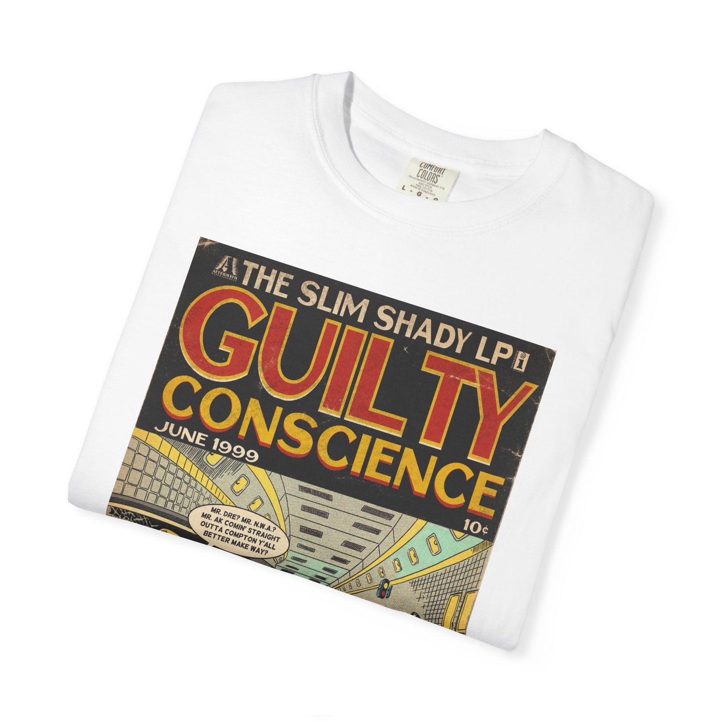 Eminem & Dr. Dre - Guilty Conscience - Unisex Comfort Colors T-shirt