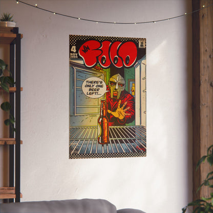 One Beer - Vertical Matte Poster