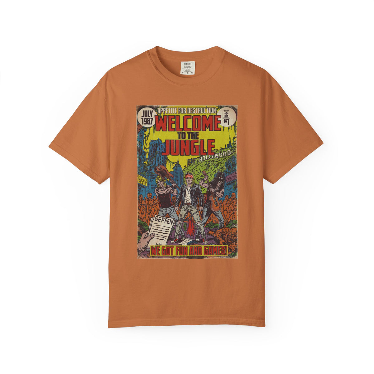 Welcome to the Jungle -Unisex Comfort Colors T-shirt