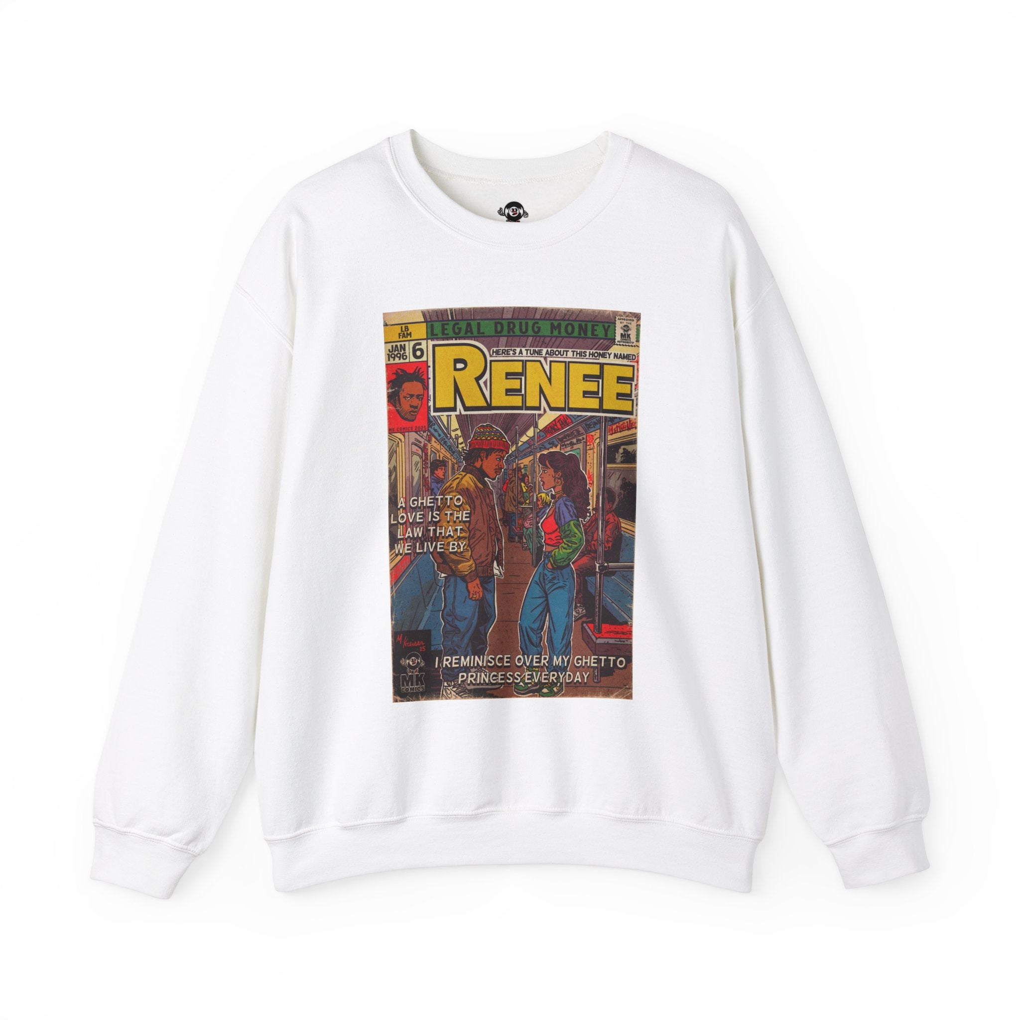 Renee - Unisex Heavy Blend™ Crewneck Sweatshirt
