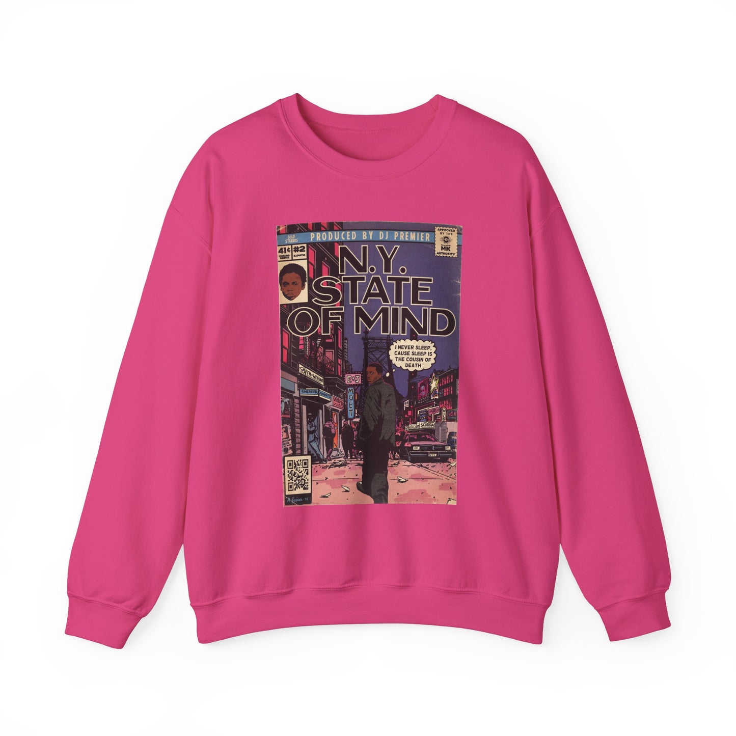 Nas - NY State of Mind - Unisex Heavy Blend™ Crewneck Sweatshirt