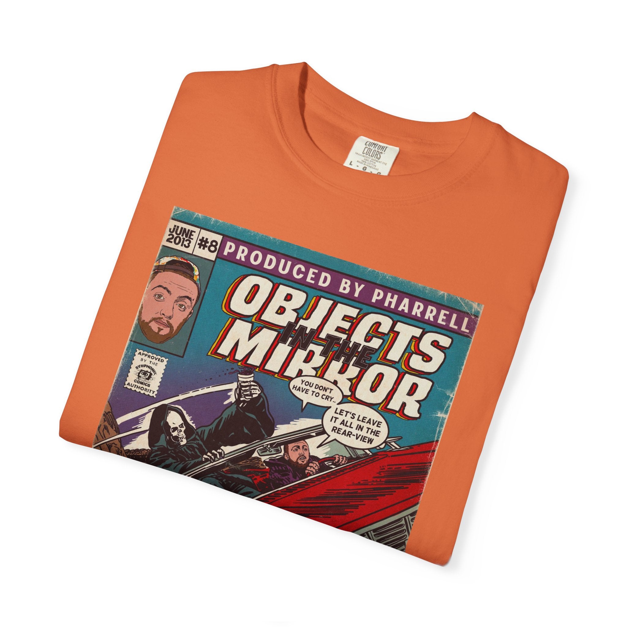 Objects in the Mirror - Unisex Comfort Colors T-shirt