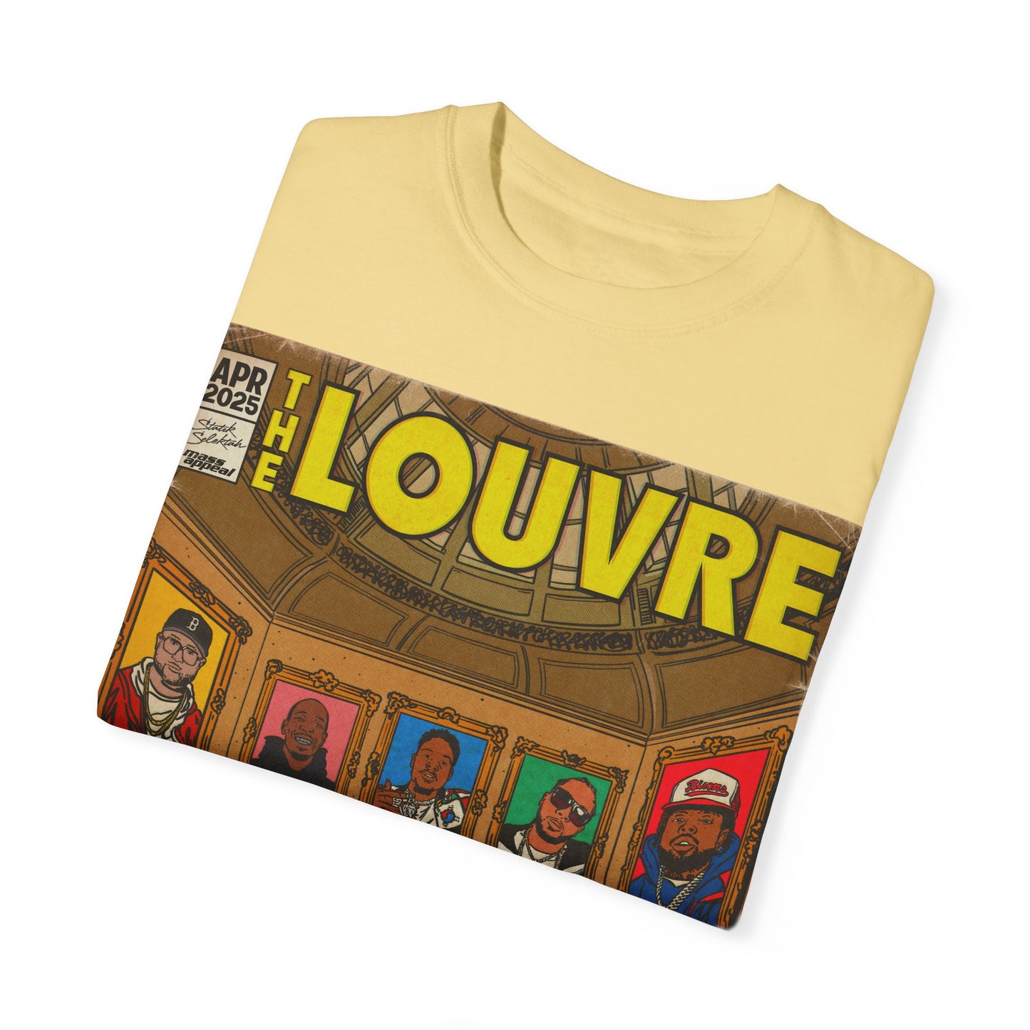 The Louvre - Statik Selektah & MK Collab - Unisex Comfort Colors T-shirt